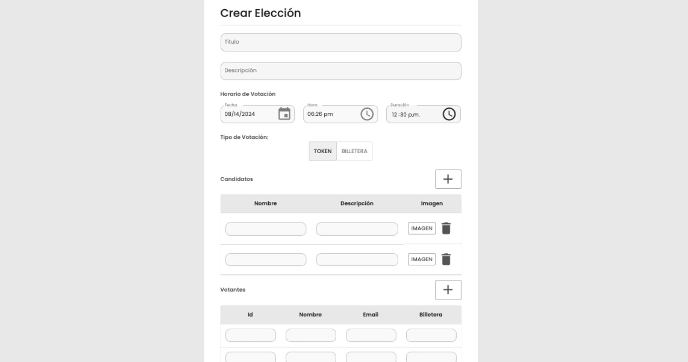 Votación con Blockchain